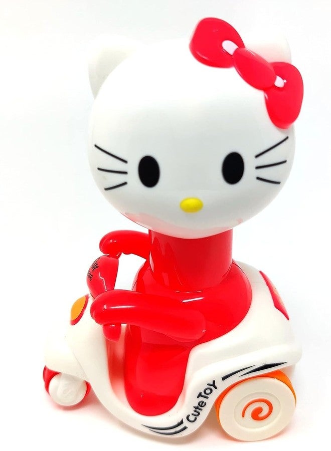 HDA GROUP Hello Kitty Pulback - Realistic Design Vehicle Toy for Kids 3+ Years for Indoor & Outdoor Play | Safe & Durable Toy, Improves Imaginative Play, Hand Eye Coordination (Multicolor) - Image 4